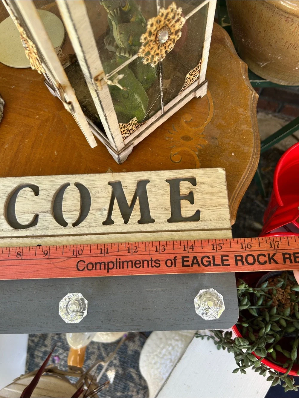Welcome to My Home Wall Sign